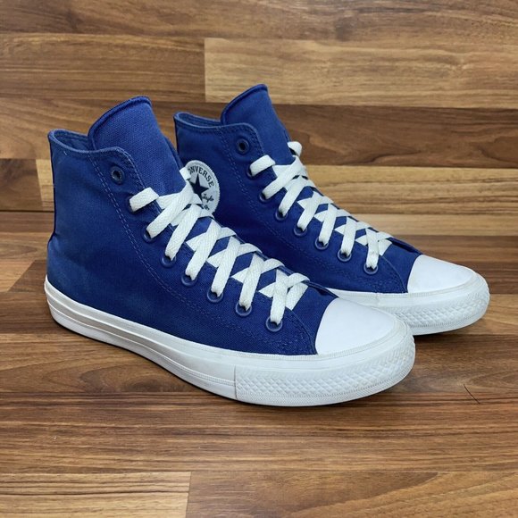 Converse Chuck Taylor All Star II Shoes Blue 150146C Lace Up Men’s 7 Women’s 9